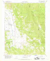 Potter Valley 1960 topographic map thumbnail