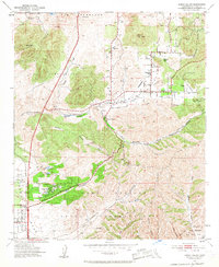 Poway Valley 1952 topographic map thumbnail