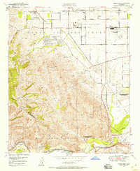 Prado Dam 1949 topographic map thumbnail