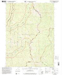Prescott Mountain 1997 topographic map thumbnail