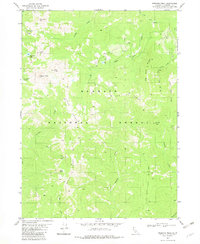 Preston Peak 1982 topographic map thumbnail