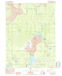 Prospect Peak 1985 topographic map thumbnail
