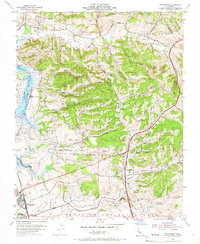 Prunedale 1954 topographic map preview