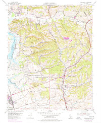 Prunedale 1954 topographic map thumbnail