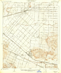 Puente 1927 topographic map thumbnail