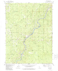 Pulga 1979 topographic map thumbnail