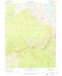 Pyramid Peak 1955 topographic map thumbnail