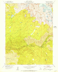 Pyramid Peak 1955 topographic map thumbnail