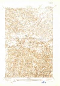 Quail 1933 topographic map thumbnail