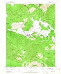 Quincy 1950 topographic map thumbnail