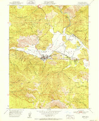 Quincy 1951 topographic map thumbnail