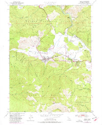 Quincy 1950 topographic map thumbnail