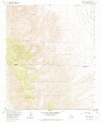 Rabbit Peak 1959 topographic map thumbnail