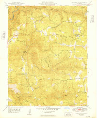 Railroad Flat 1949 topographic map thumbnail