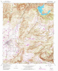 Ramona 1955 topographic map thumbnail