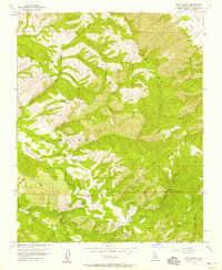 Rana Creek 1956 topographic map thumbnail