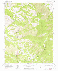 Rana Creek 1956 topographic map thumbnail