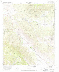Ranchita 1960 topographic map thumbnail