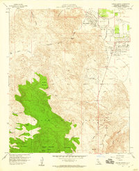 Rancho Mirage 1957 topographic map thumbnail