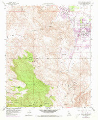 Rancho Mirage 1957 topographic map thumbnail