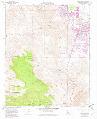 Rancho Mirage 1957 topographic map thumbnail