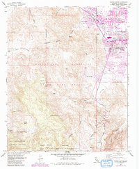 Rancho Mirage 1957 topographic map thumbnail