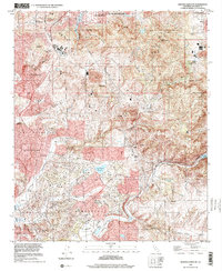 Rancho Santa Fe 1996 topographic map thumbnail