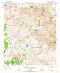 Rancho Santa Fe 1948 topographic map thumbnail