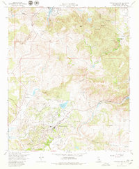 Rancho Santa Fe 1968 topographic map thumbnail