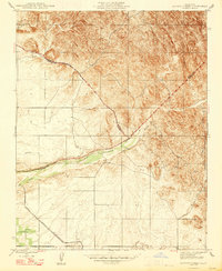 Raynor Creek 1947 topographic map preview
