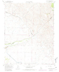Raynor Creek 1961 topographic map preview