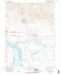 Reconnaissance Peak 1972 topographic map thumbnail