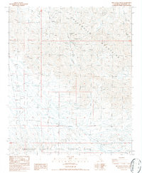 Red Cloud Canyon 1986 topographic map thumbnail
