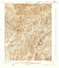 Red Mountain 1931 topographic map thumbnail