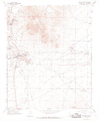 Red Mountain 1967 topographic map thumbnail