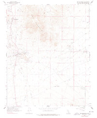 Red Mountain 1967 topographic map thumbnail