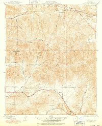 Red Rover 1937 topographic map thumbnail
