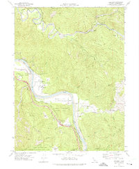 Redcrest 1969 topographic map thumbnail