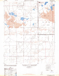 Redman School 1947 topographic map thumbnail