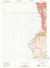 Redondo Beach 1951 topographic map thumbnail