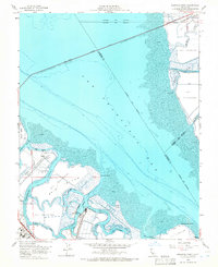 Redwood Point 1959 topographic map thumbnail