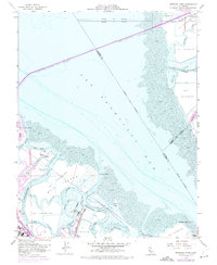 Redwood Point 1959 topographic map thumbnail