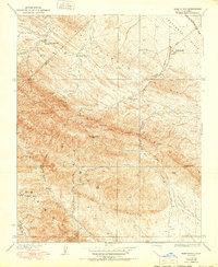 Reef Ridge 1950 topographic map thumbnail