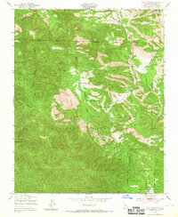 Reliz Canyon 1949 topographic map thumbnail