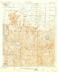 Reseda 1928 topographic map thumbnail