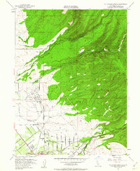 Richardson Springs 1951 topographic map thumbnail