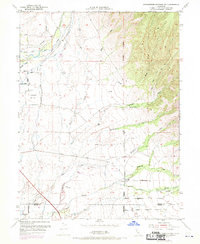 Richardson Springs NW 1952 topographic map thumbnail