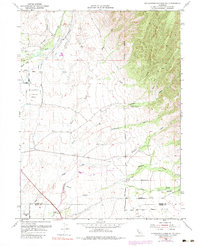 Richardson Springs NW 1952 topographic map thumbnail