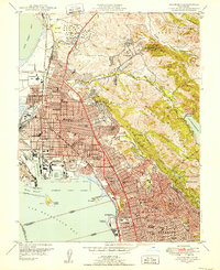 Richmond 1947 topographic map thumbnail