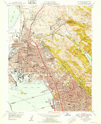 Richmond 1949 topographic map thumbnail